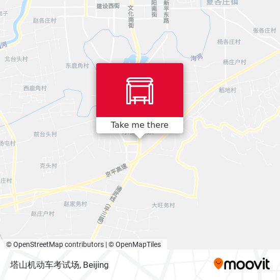 塔山机动车考试场 map