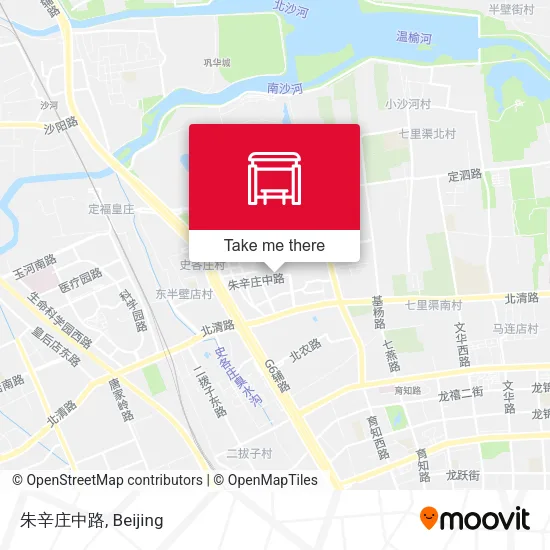 朱辛庄中路 map