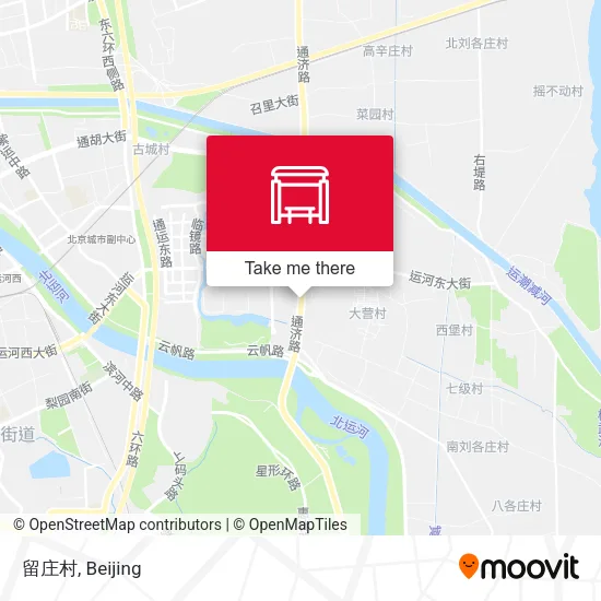 留庄村 map