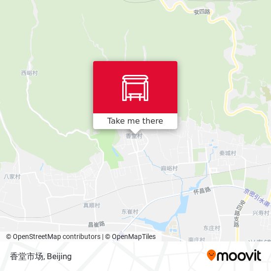 香堂市场 map