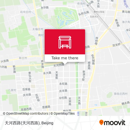 天河西路 map