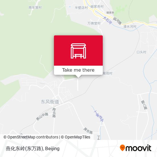 燕化东岭(东万路) map