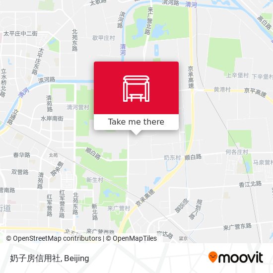 奶子房信用社 map