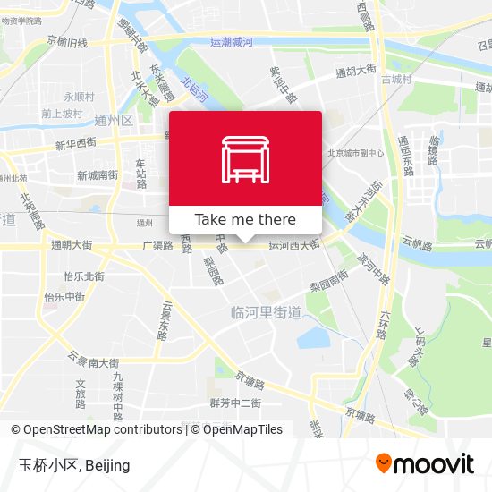 玉桥小区 map