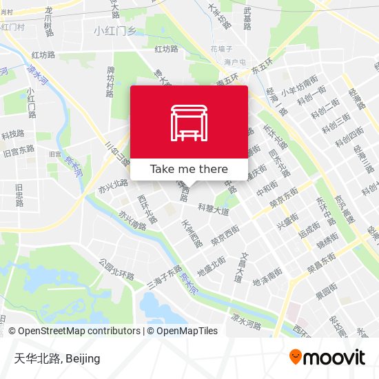 天华北路 map