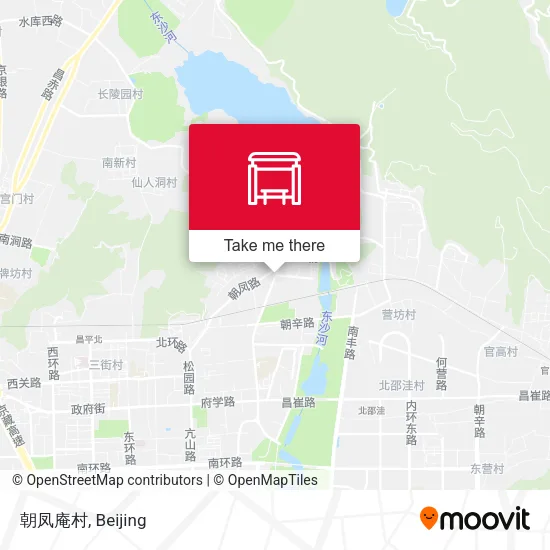 朝凤庵村 map