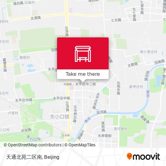 天通北苑二区南 map