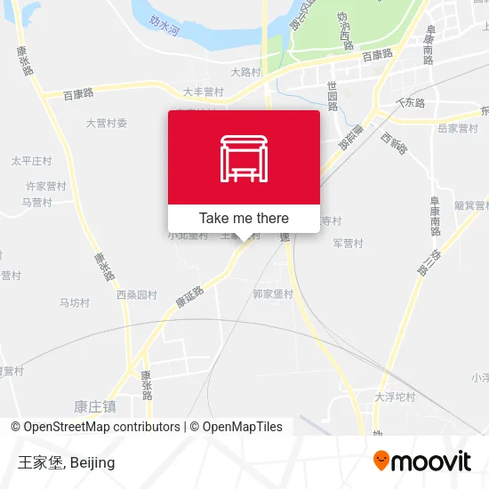 王家堡 map