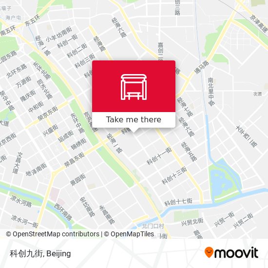 科创九街 map