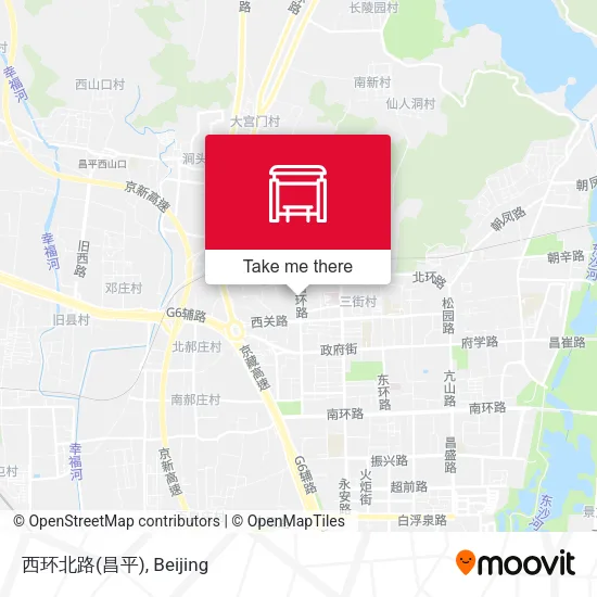 西环北路(昌平) map