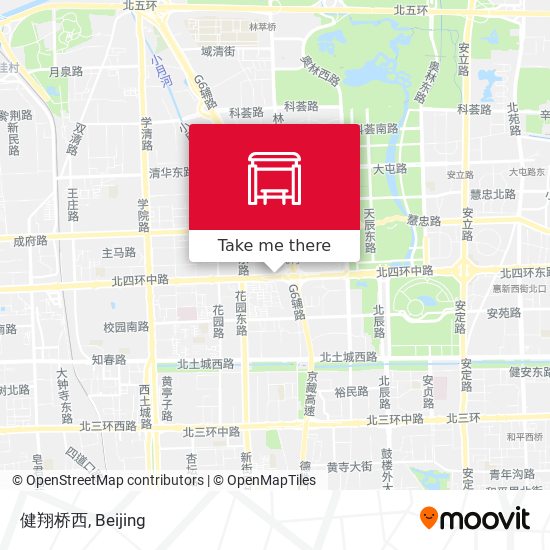 健翔桥西 map