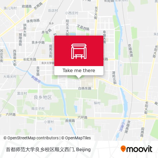首都师范大学良乡校区顺义西门 map
