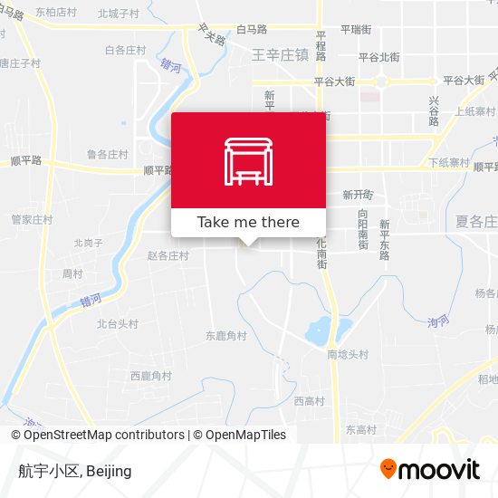 航宇小区 map