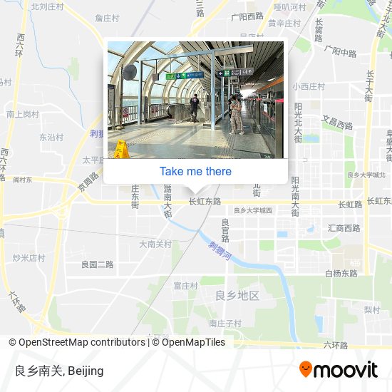良乡南关 map