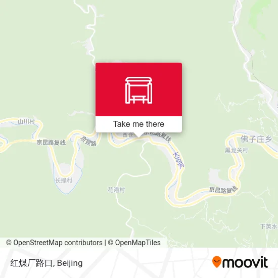 红煤厂路口 map
