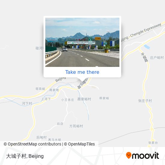 大城子村 map
