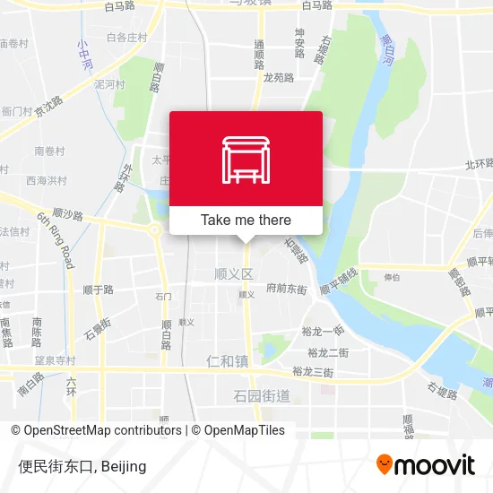便民街东口 map