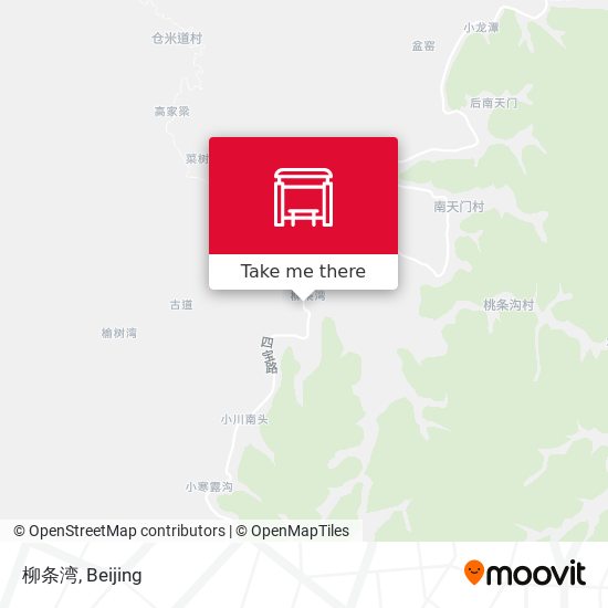 柳条湾 map