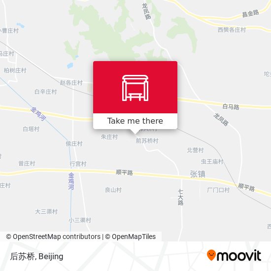 后苏桥 map