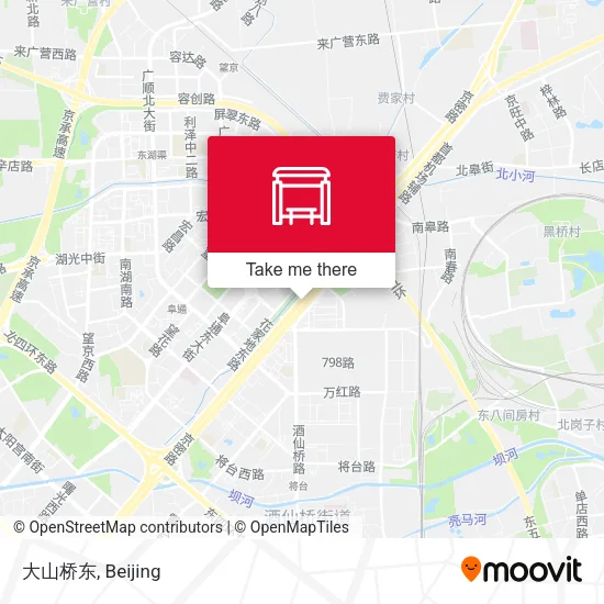 大山桥东 map