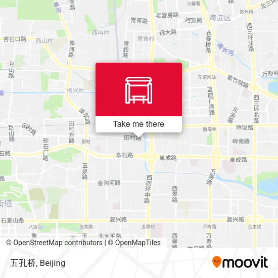 五孔桥 map