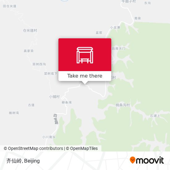 齐仙岭 map