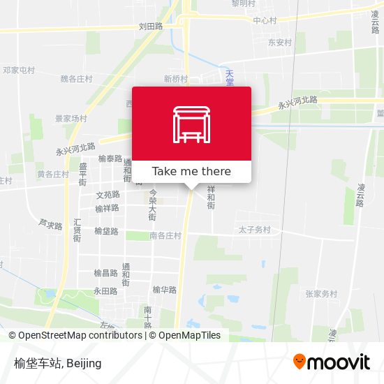 榆垡车站 map