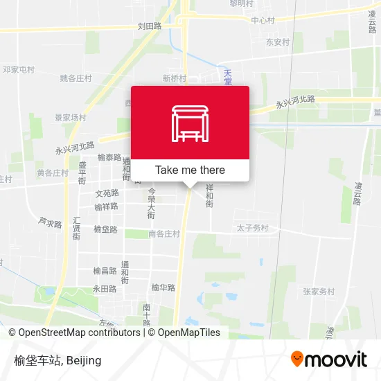 榆垡车站 map