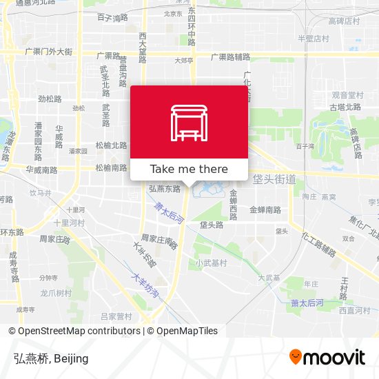 弘燕桥 map