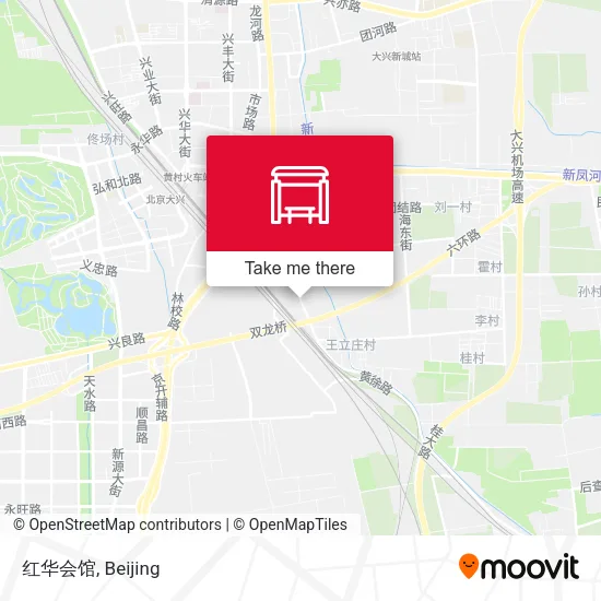 红华会馆 map