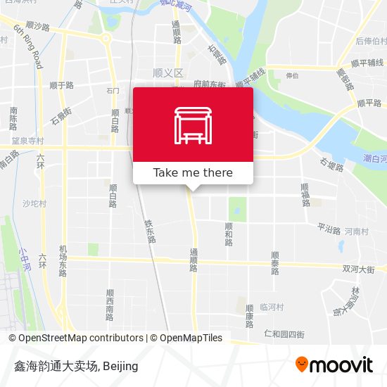 鑫海韵通大卖场 map