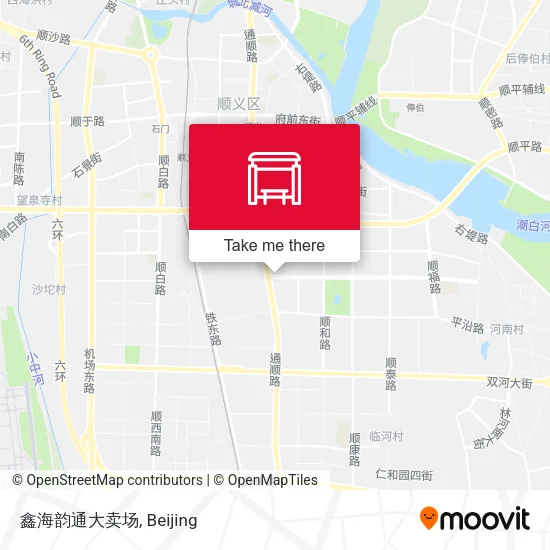 鑫海韵通大卖场 map