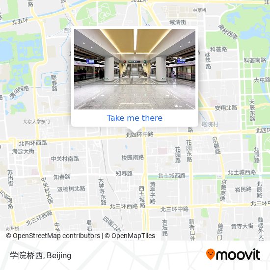 学院桥西 map
