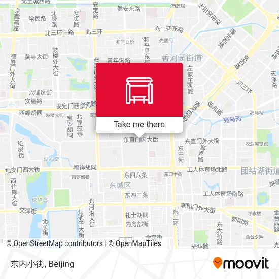 东内小街 map