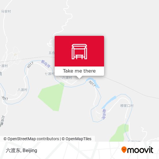 六渡东 map