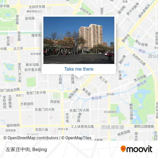 左家庄中街 map