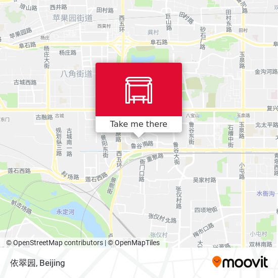 依翠园 map