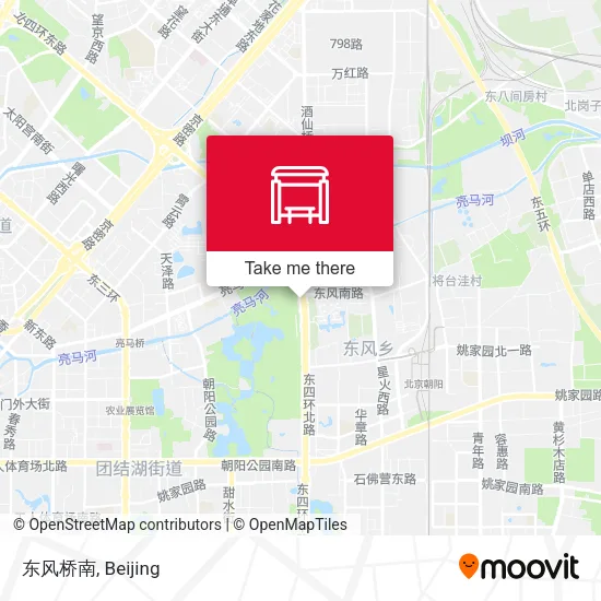 东风桥南 map