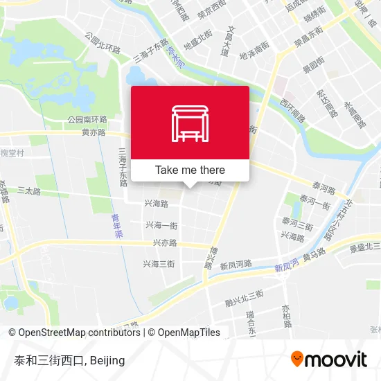 泰和三街西口 map