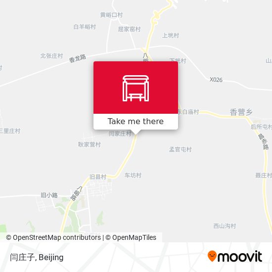 闫庄子 map
