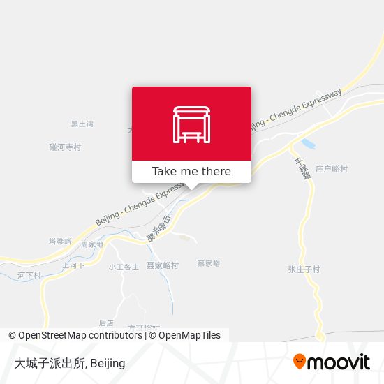 大城子派出所 map