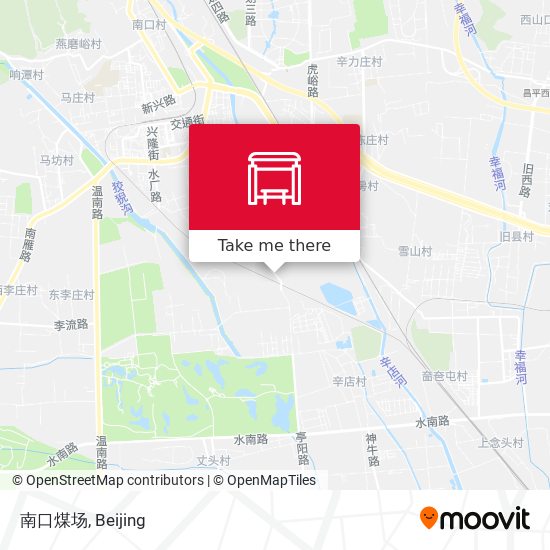 南口煤场 map