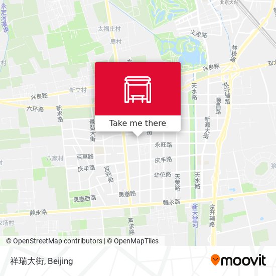 祥瑞大街 map