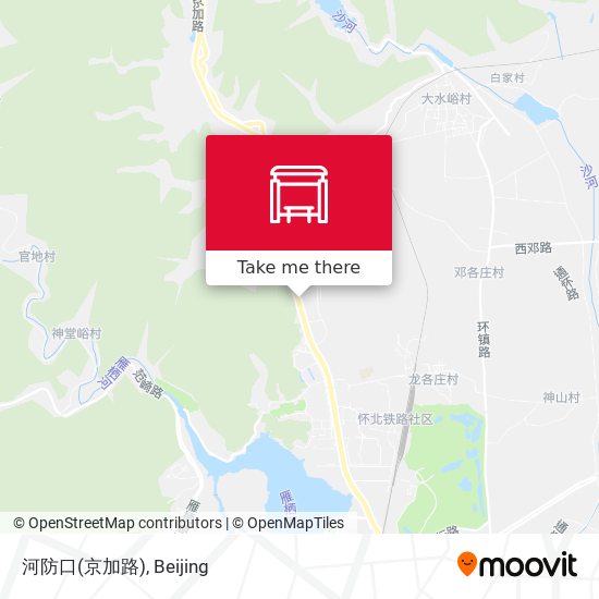 河防口(京加路) map