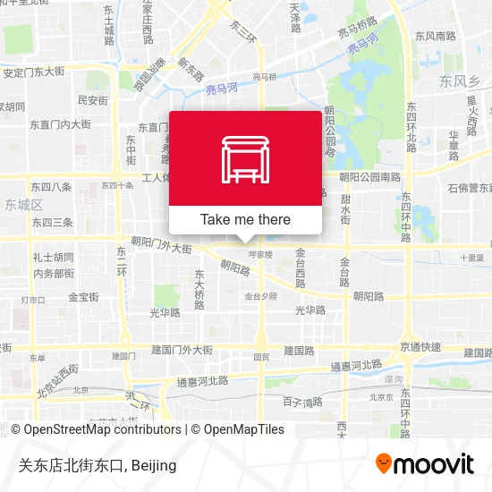 关东店北街东口 map