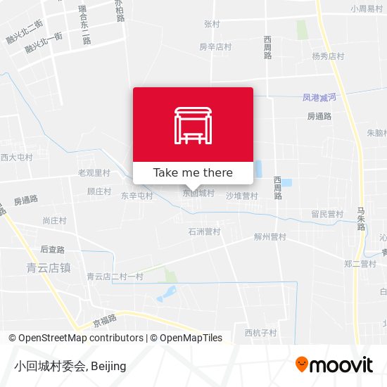 小回城村委会 map