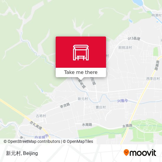新元村 map