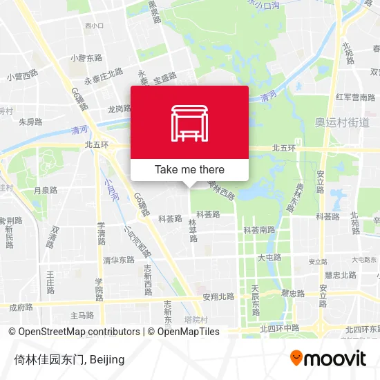 倚林佳园东门 map