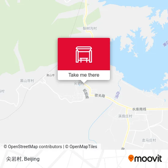 尖岩村 map