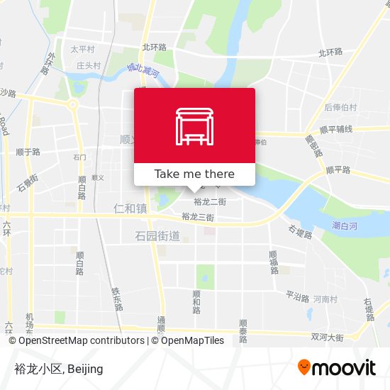 裕龙小区 map
